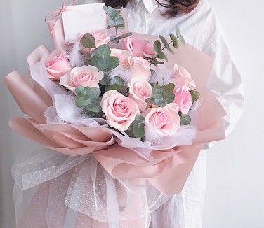 七彩玫瑰染色教程